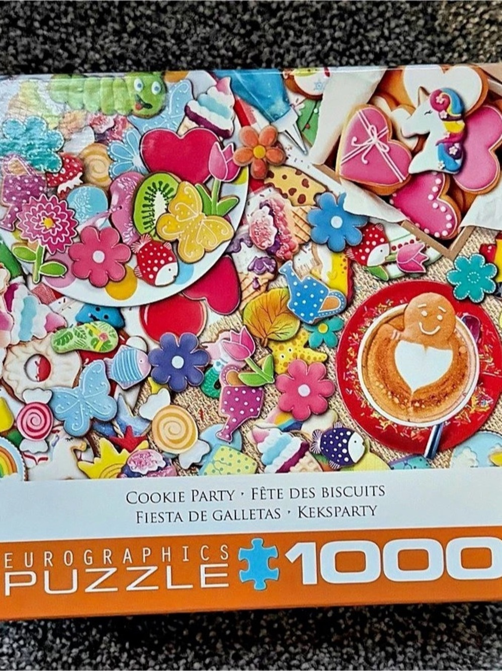 Eurographics Cookie Party 1000-Piece Puzzle Multicolor & Orange